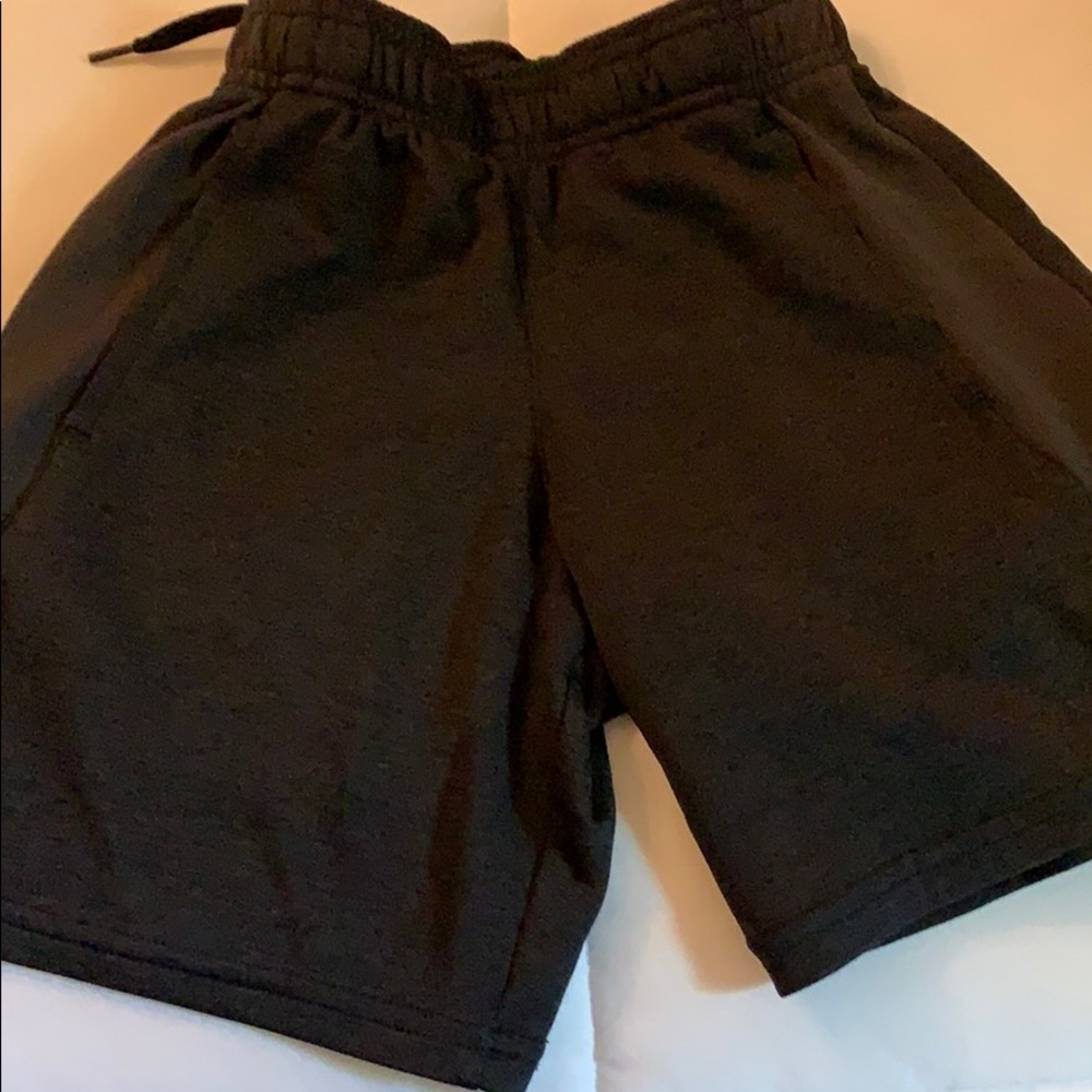 Black and grey sport shorts